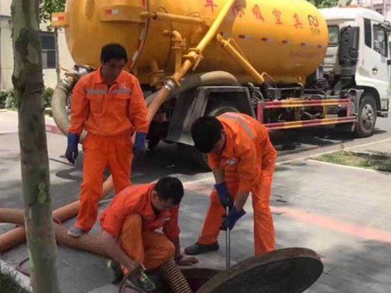 武汉洪山管道疏通排水 化粪池清理